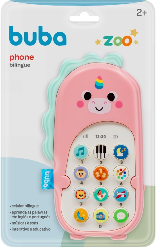 PHONE BILINGUE BUBA ZOO UNICORNIO