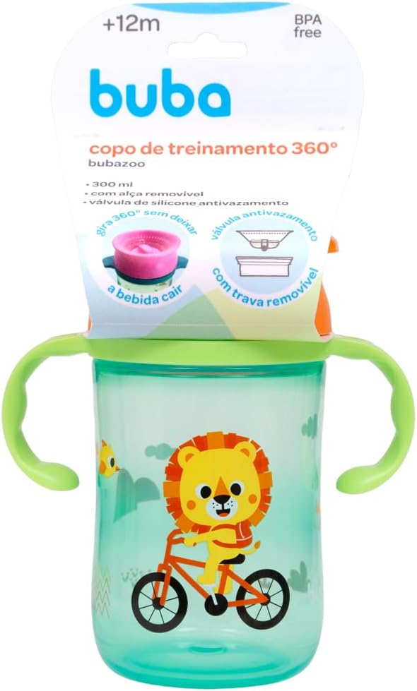 COPO DE TREINAMENTO 360° BUBA ZOO LEAO