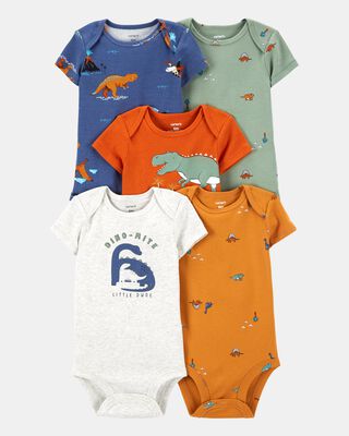 KIT BODY CARTERS 5 PEÇAS MENINO DINOSSAURO