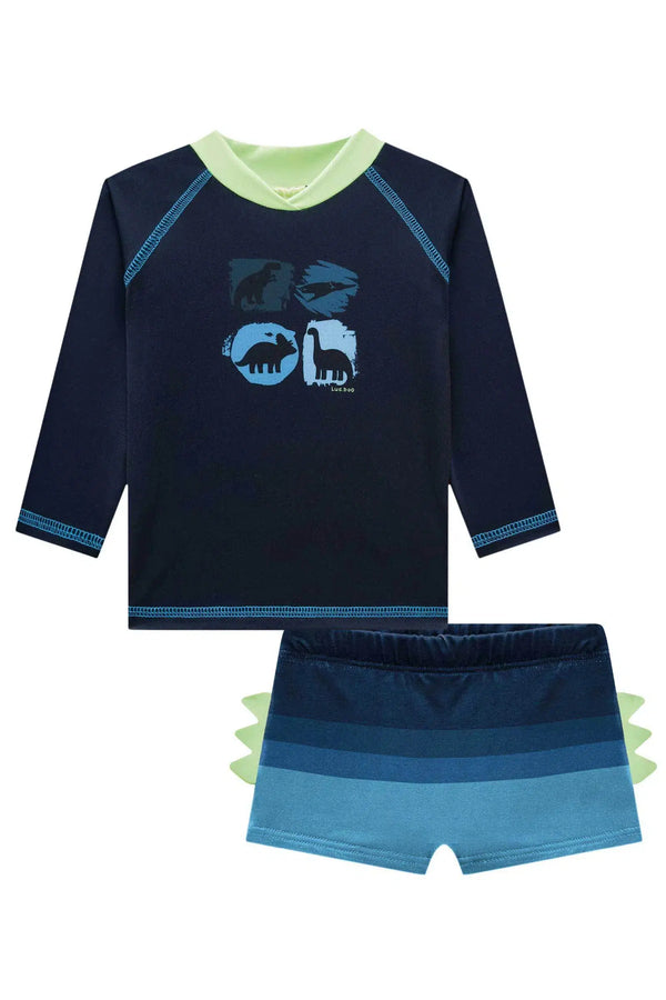 ROUPA DE BANHO BABY MENINO DINO LUCBOO