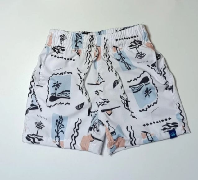 SHORT TACTEL ESTAMPADO