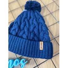 GORRO LUCBOO TRICOT MENINO AZUL MARINHO