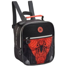 KIT MOCHILA COM LANCHEIRA E ESTOJO SPIDER DARK ARANHA SPIDER DENLEX