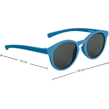 OCULOS DE SOL BUBA RETRÔ FLEXÍVEL 3 A 5 ANOS AZUL