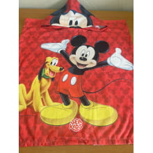 TOALHA PONCHO INFANTIL MICKEY