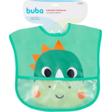 BABADOR COM BOLSO BUBAZOO DINO