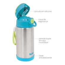 GARRAFA TÉRMICA INOX 400 ML BUBA