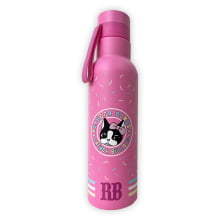 GARRAFA TERMICA SQUEEZE SEM CANUDO 500 ML REBECCA BONBON ROSA