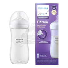 MAMADEIRA AVENT PETALA 330 ML TRANSPARENTE