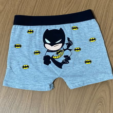 CUECA BOX INFANTIL ESTAMPAS VARIADAS TAMANHO P (2/4 ANOS )