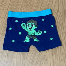 CUECA BOX INFANTIL ESTAMPAS VARIADAS TAMANHO P (2/4 ANOS )