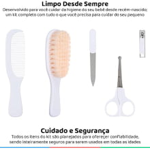 KIT CUIDADOS E HIGIENE BRANCO BUBA