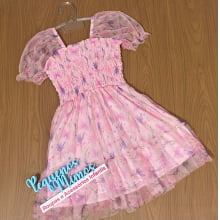 VESTIDO KUKIE KIDS TULE FLORAL