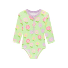 MAIO INFANTIL KUKIE BABY FLORAL VERDE