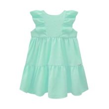 VESTIDO INFANTIL KUKIE BABY SUMMER DOTS AZUL