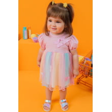 VESTIDO INFANTIL KUKIE BABY BORBOLETAS