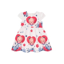 VESTIDO KUKIE BABY URSINHA VERMELHO