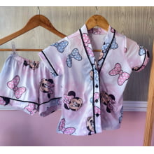 PIJAMA AMERICANO FEMININO MINNIE