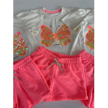 CONJUNTO BORBOLETA FURTACOR ROSA