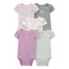 KIT BODY CARTERS MENINA MARGARIDA LILÁS