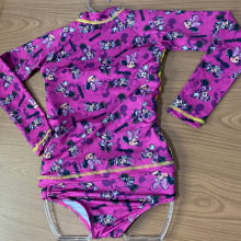 ROUPA DE BANHO MENINA MINNIE UV 50+