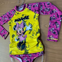 ROUPA DE BANHO MENINA MINNIE UV 50+