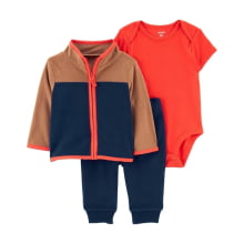 CONJUNTO 3 PEÇAS CARTERS MENINO FLEECE