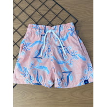 SHORT TACTEL ESTAMPADO SALMÃO