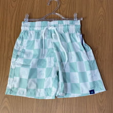 SHORT TACTEL ESTAMPADO VERDE