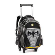 KIT MOCHILA COM LANCHEIRA E ESTOJO  BATMAN DENLEX